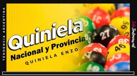 quinila enzo|Quiniela y Loterías Sorteos de Hoy